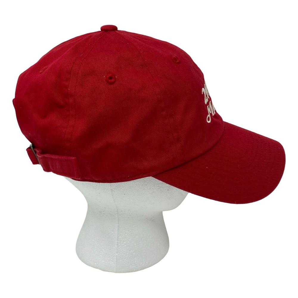 Masters 2010 Golf Tournament Hat Red Adjustable Strapback Augusta National Cap - Picture 5 of 10